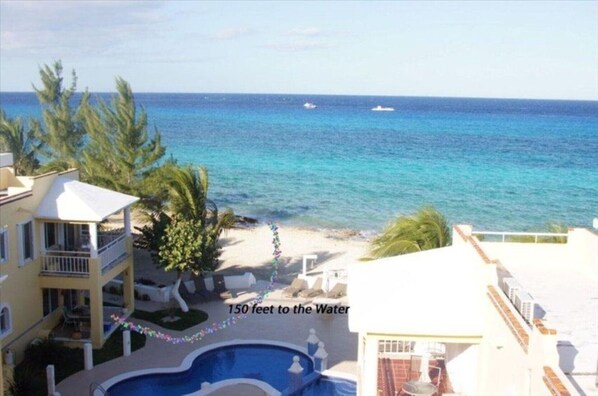Closest to the Beach: Front left on beach.
