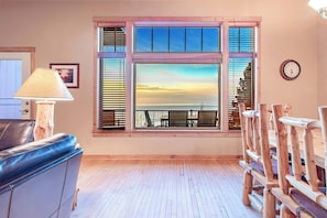 Sunrise from the main floor