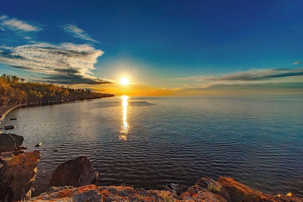 Sunrise over Lake Superior