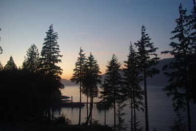 A Wild Coast Chalet ~ with sunny outlook and beautiful tree views