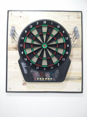 Dartboard Game at Living Hall