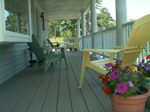 Lovely large front porch.