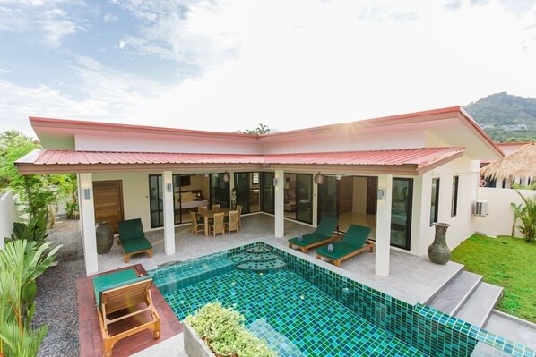 Nnuphar green nature pool villa 2BR
