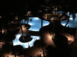 Pools at Night