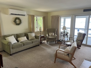 Main house, living room with AC as of May 2023