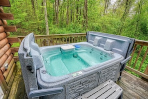 Bain à remous extérieur