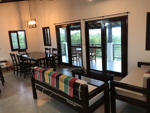 Large Dining table and bar- Seating for 12