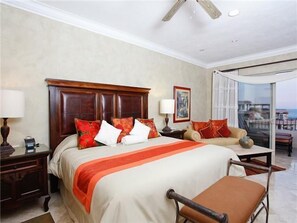 Master Bedroom with King bed