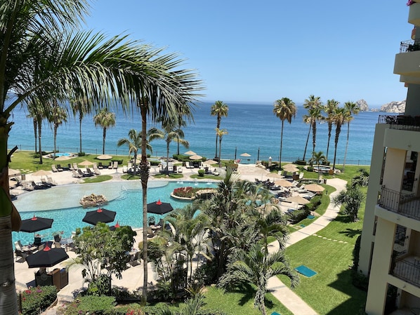Beautiful view from the terrace!