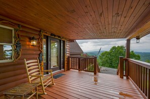 Amazing view from the covered front porch!