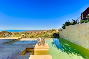 Infinity Pool and Hot Tub