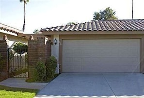 Garage and Front Entrance