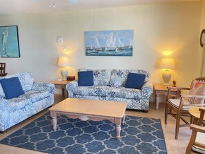 spacious living area 