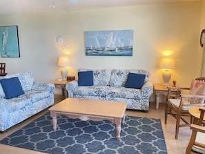 spacious living area