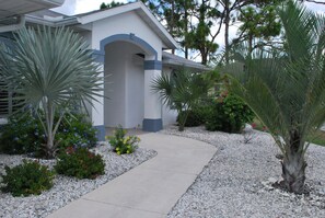 Entrance to the house