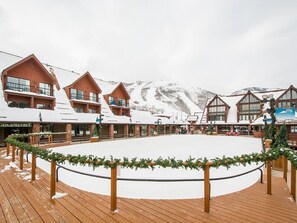 SKATING RINK JUST BELOW CONDO