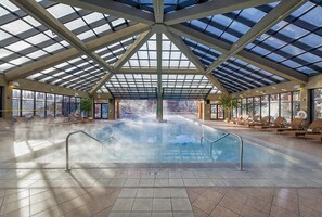 Indoor/outdoor heated pool
