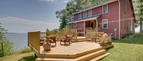 Colchester Vacation Rental | 4BR | 2BA | 1,988 Sq Ft | Stairs Required