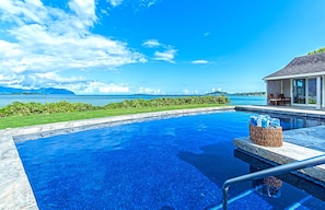 Bayside heated pool