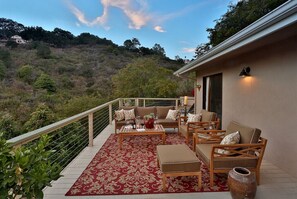 Outdoor Living Room on deck