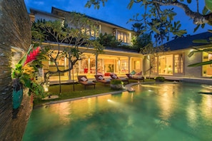 Luxury 2BR villa by the beach, Seminyak