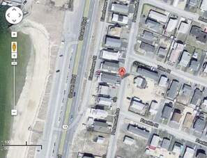 Correct location at the end of Tilton & Franklin Streets, park on Eisenhower
