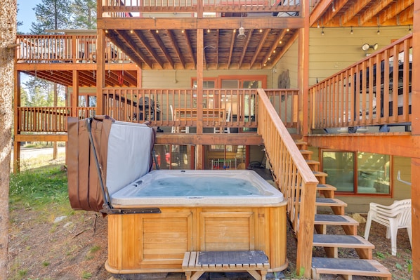 Breckenridge Vacation Rental | 3BR | 3BA | 1,700 Sq Ft | Stairs to Access