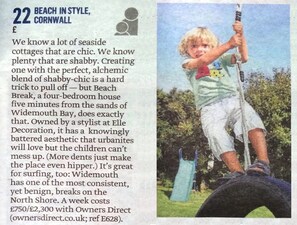 'Shabby chic' review in Sunday Times 2014