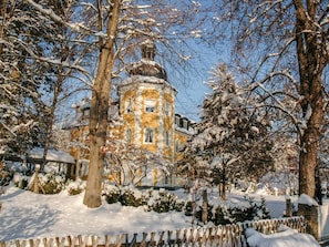 Snow, Winter, Landmark, Tree, Freezing, Architecture, Building, Church, Plant, Branch