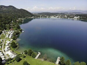 Wasservorräte, Gewässer, Natur, Natürliche Landschaft, Wasser, Reservoir, See, Luftaufnahmen, Tarn, Vogelperspektive