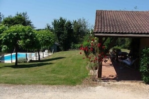 piscine + terrasse