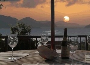 Cocktails on Pool Deck