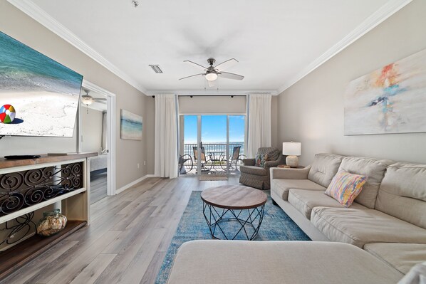 Gulf View in the Living Room