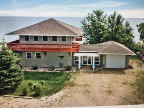 Beautiful TowerView design with wrap around deck on top level.