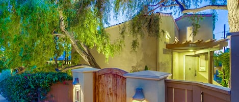 Fully fenced private yard.  Secure 2 car garage.  Exquisite modern architecture