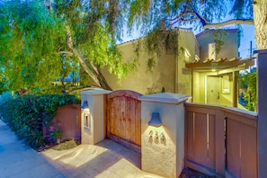 Fully fenced private yard.  Secure 2 car garage.  Exquisite modern architecture