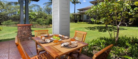Welcome to Paradise Found Villa - large covered lanai