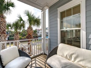 Porch on first floor