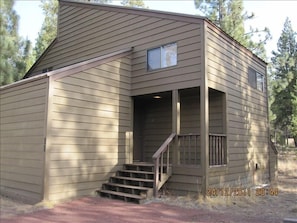 Front of the cabin