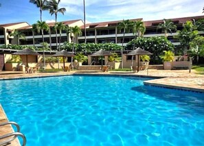 The pool is heated and always ready for you to jump in!