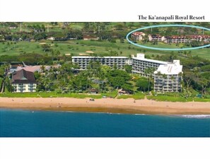 The Ka'anapali Royal is located just a quick 10 min walk from Ka'anapali Beach
