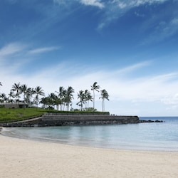 Mauna Lani Private Beach Club - can be easily walked to from Coastal Dreams Villa.