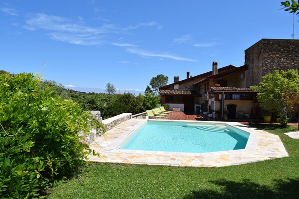 Our salt water swimming pool awaits you....