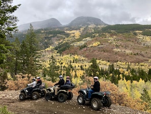 4 wheeler/ razor/ horse trail in North Fork by Iron Mine Campground. Trail 180.