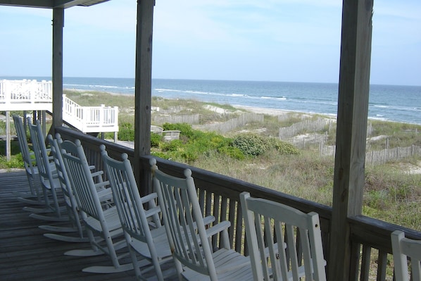 View of Atlantic Ocean from porch