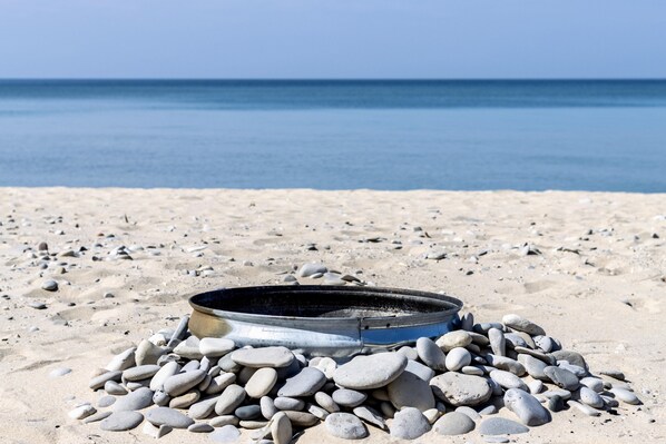 Beach fire pit
