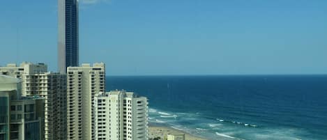 Q1 apartment. Ocean view from Living room 