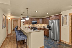Fully Equipped Kitchen and Bar