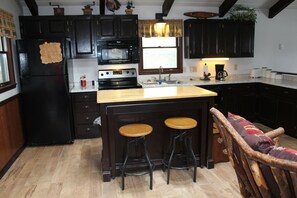 Kitchen and Island
