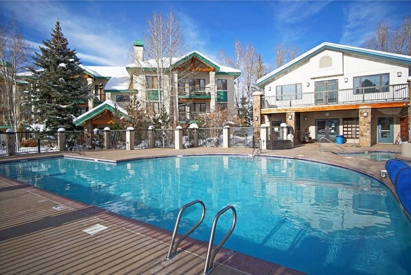 Pool and the clubhouse